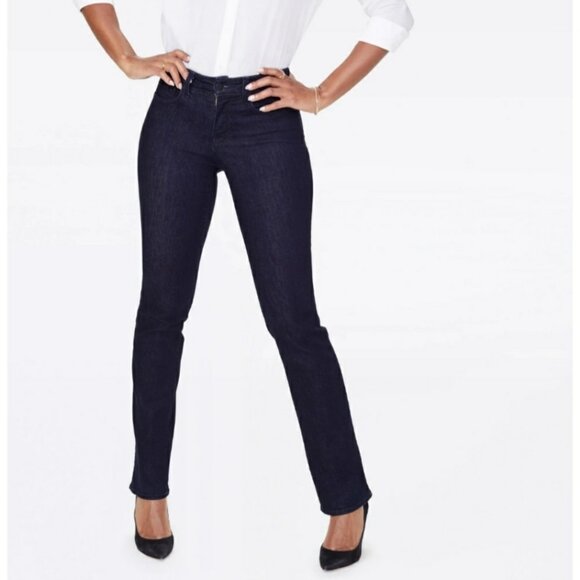 NYDJ Women's NWT Marilyn Straight Jeans liftxtuck in "COOPER" | Size 14P - Picture 3 of 15